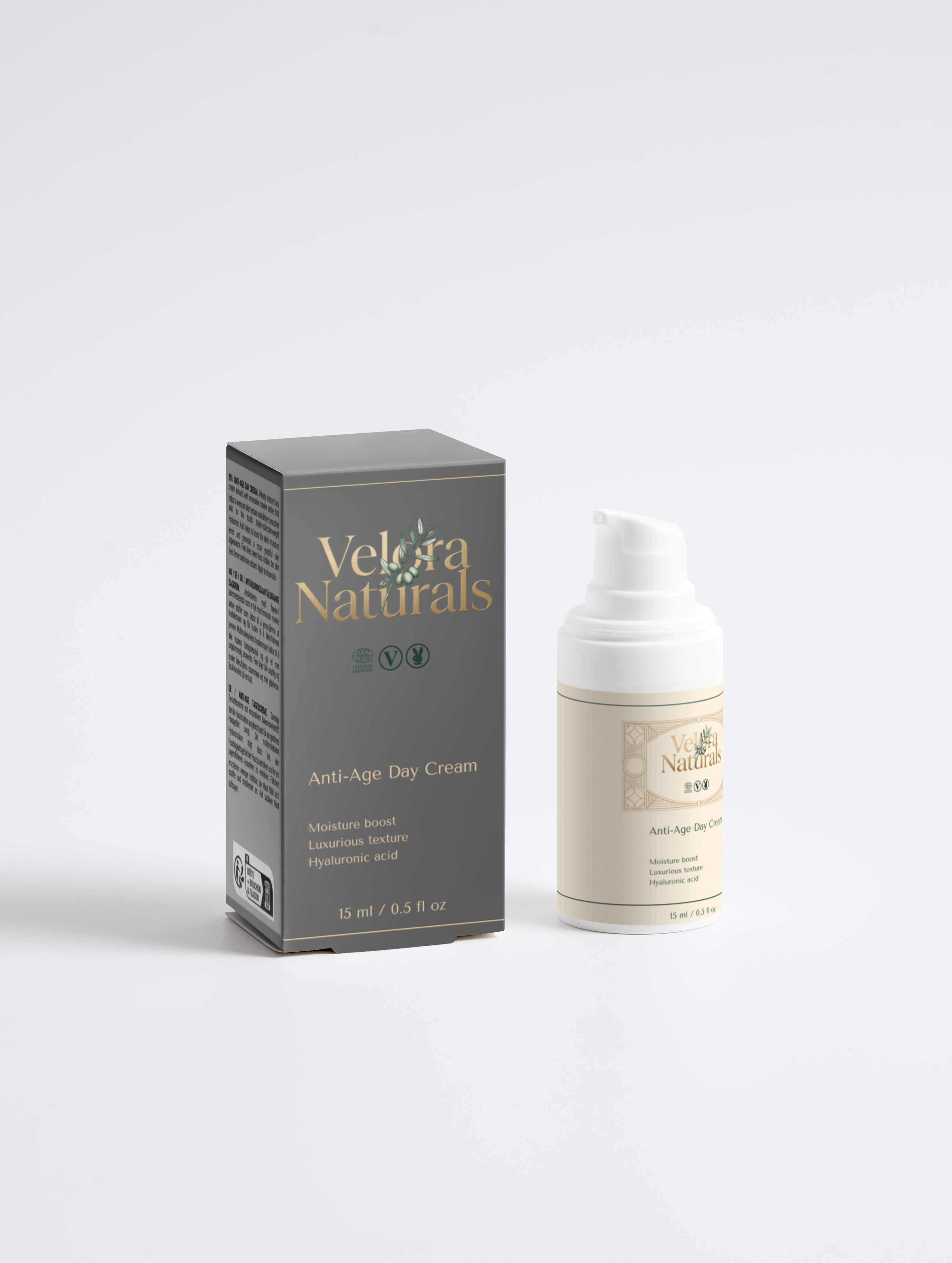 Anti-Age Day Cream — Long-Lasting Hydration | Velora – Velora Naturals