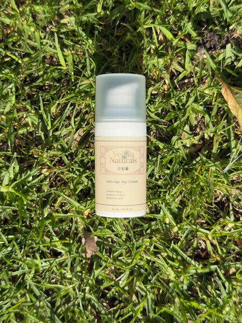 Velora Naturals Anti-Age Day Cream 50ml jar — daily hydrating moisturiser with hyaluronic acid