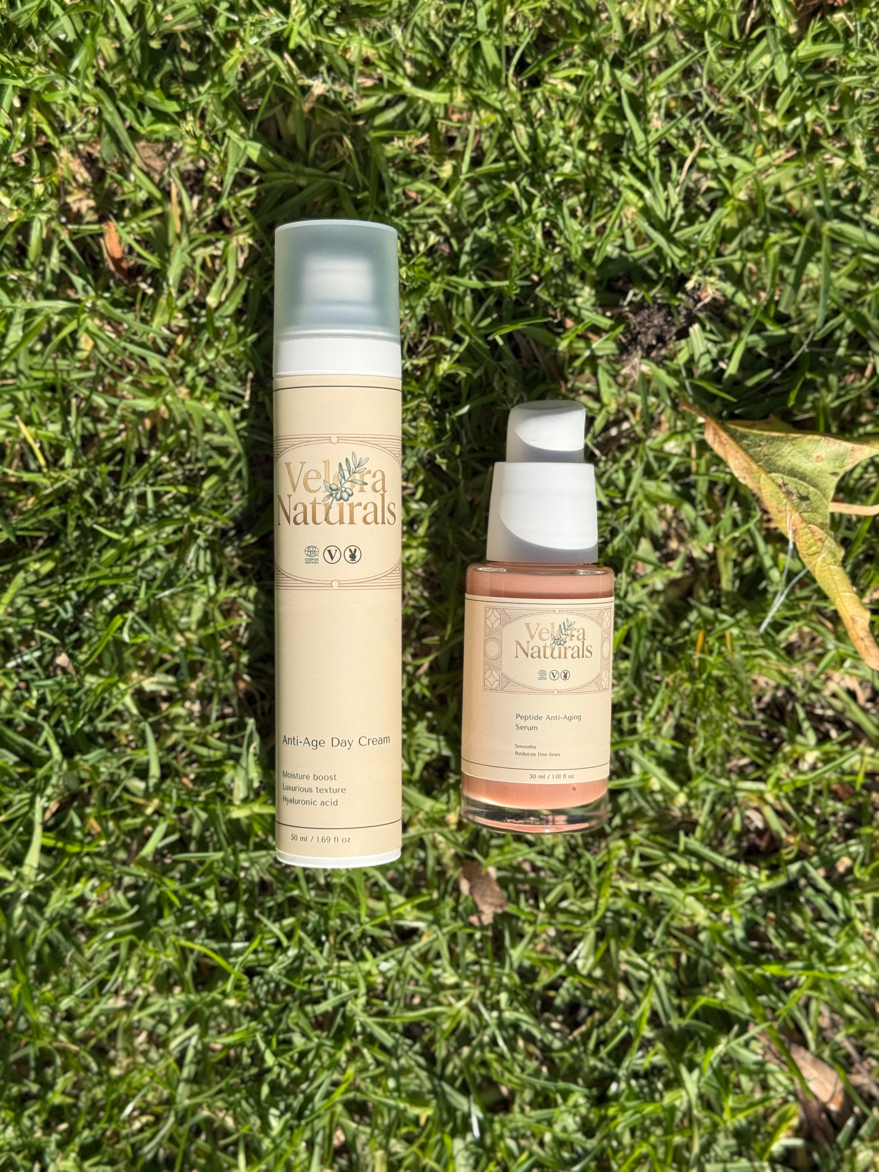 Anti-Ageing Duo — Serum + Day Cream | Velora – Velora Naturals