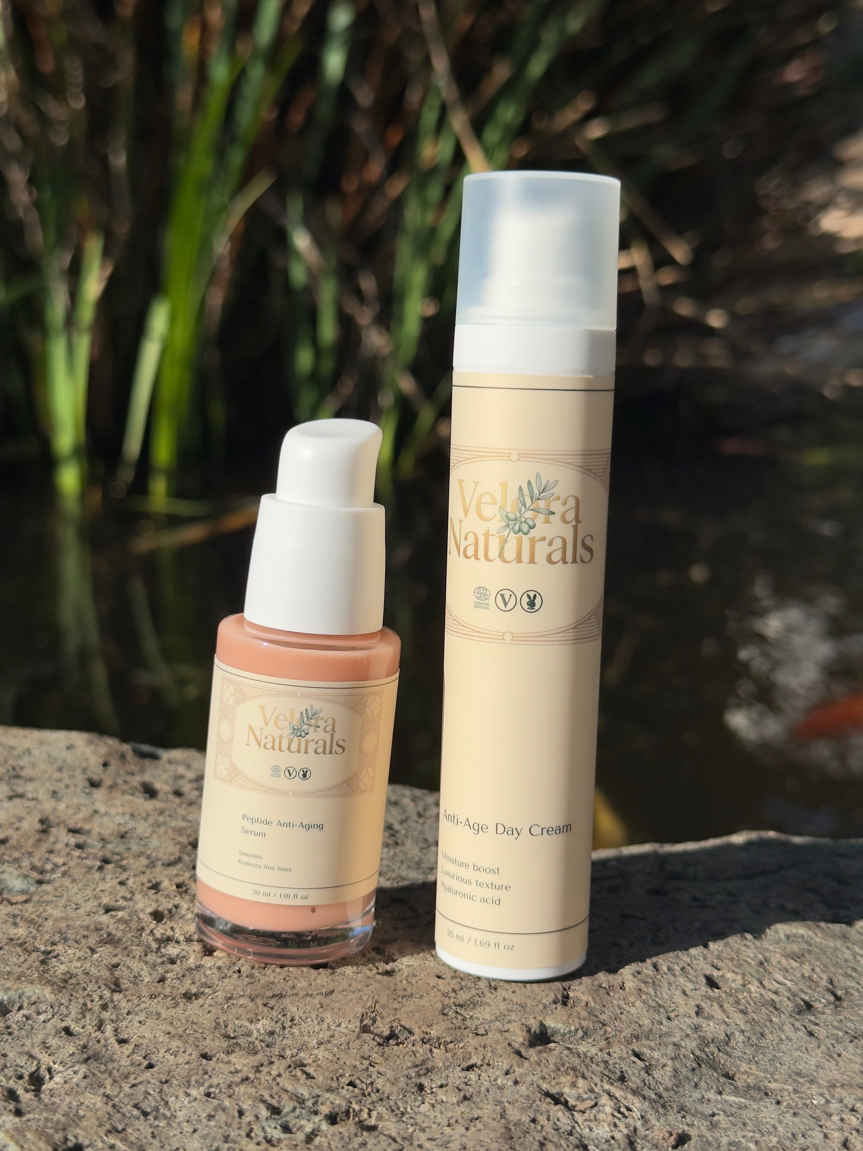 Anti-Ageing Performance Duo unboxed — Velora Naturals premium anti-aging routine